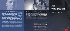 Ausstellung Widerstand NS-Zeit Die Verschwörer und wir - Ausstellung Widerstand und 20. Juli 1944