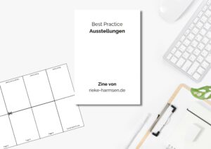 Mini_Zine Titelbild Rieke Harmsen Zine Vorlage A4 Download Template