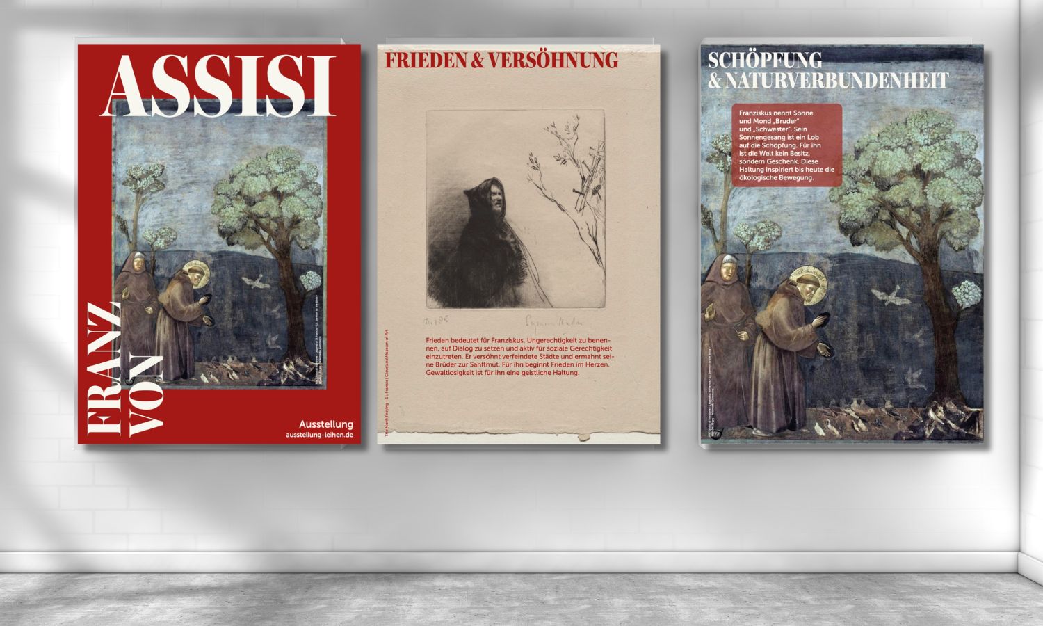 Wanderausstellung Franz von Assisi
